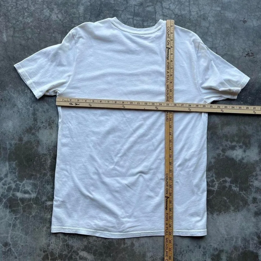 Oakley Shirt Mens Extra Large White Regular Fit Graphic Logo Tee Skate Surf BMX